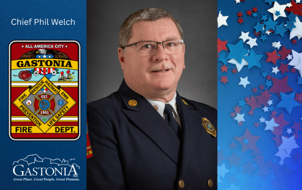 Gastonia Fire Chief Announces Upcoming Retirement